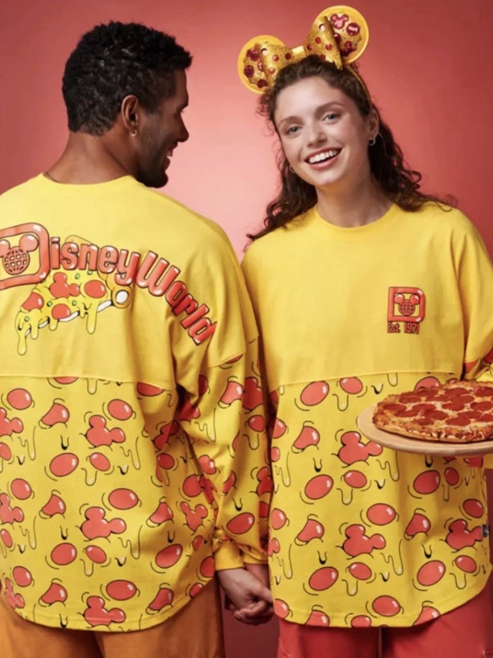 2024 Disney World Parks Eats Mickey Mouse Pizza Spirit Jersey Adult - NEW